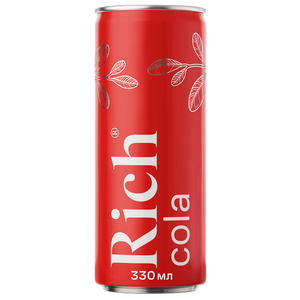 Напиток газированный Rich Cola, 330 мл