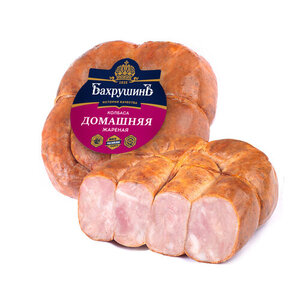 Колбаса жареная БахрушинЪ Домашняя, 430 г
