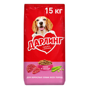 Сухой корм для собак Дарлинг мясо и овощи