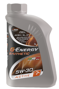 Масло моторное G-Energy Synthetic Active 5W-30