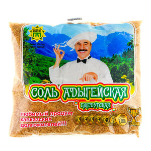 Соль пищевая адыгейская Бжедугская, 450 г