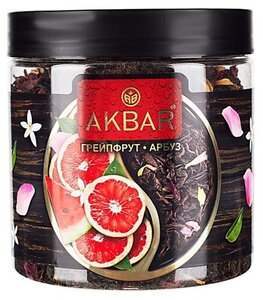Чай черный Akbar Грейпфрут и арбуз