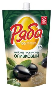 Майонез Ряба Оливковый 67%