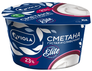 Сметана Viola 23% БЗМЖ