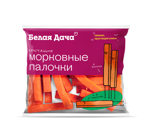 Палочки морковные, 80 г