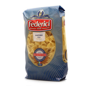 Макаронные изделия бантики ТМ Federici (Федеричи)