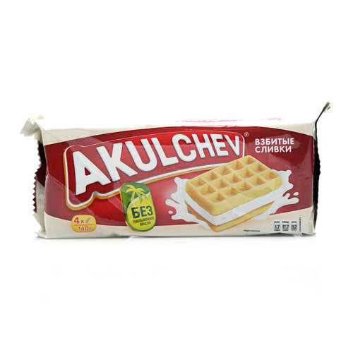 Венские вафли со взбитыми сливками