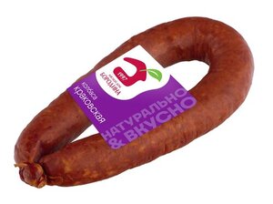 Колбаса полукопченая Краковская ТМ Мясной дом Бородина