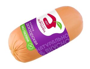 Колбаса вареная Докторская ТМ Мясной дом Бородина