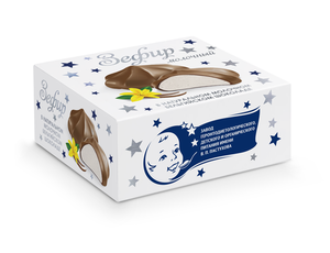 Зефир ЗГДиОП им. В.П. Пастухова молочный в молочном шоколаде БЗМЖ