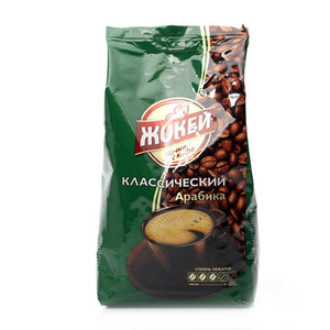 Кофе жареный в зернах Классический ТМ Жокей