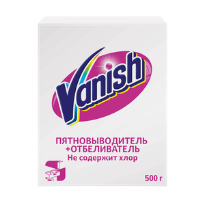 Пятновыводитель и отбеливатель для тканей порошкообразный ТМ Vanish (Ваниш)