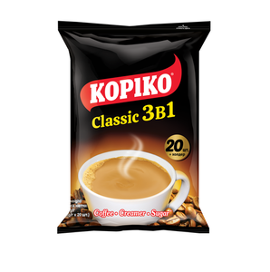 Кофейный напиток Kopiko 3 в 1 Classic 20 шт х 20 г
