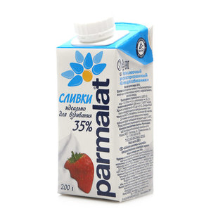 Сливки ультрапастеризованные 35% ТМ Parmalat (Пармалат)