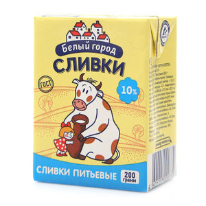 Сливки 10% ТМ Белый Город