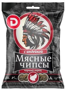 Чипсы сыровяленые Дымов из мяса птицы с индейкой