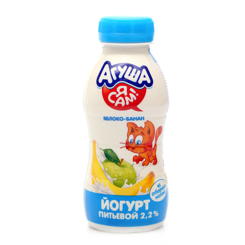 Йогурт с яблоком