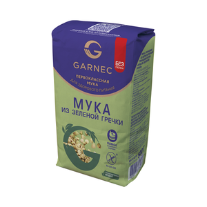 Мука из зеленой гречки ТМ Гарнец