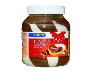Паста шоколадно-молочная ТМ Лента