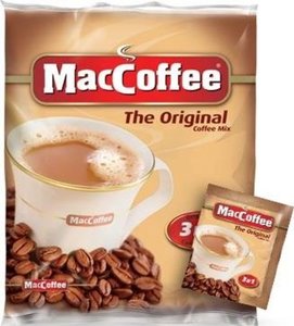 Напиток кофейный растворимый 3 в 1 в пакетиках 10*20г ТМ MacCoffe (Маккофе)