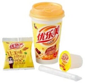 Напиток чайный Youlemei с кусочками кокоса шоколадного вкуса