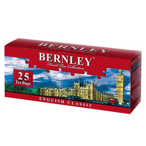 Чай черный English Classic (Инглиш Классик) в пакетиках 25шт ТМ Bernley (Бернли)